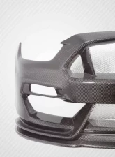 2015-2017 Ford Mustang Carbon Creations GT350 Look Front Bumper - 1 Piece                                     - 115444 - Image 3