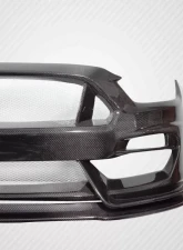 2015-2017 Ford Mustang Carbon Creations GT350 Look Front Bumper - 1 Piece                                     - 115444 - Image 4