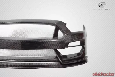 2015-2017 Ford Mustang Carbon Creations GT350 Look Front Bumper - 1 Piece - 115444