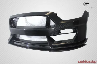 2015-2017 Ford Mustang Carbon Creations GT350 Look Front Bumper - 1 Piece - 115444