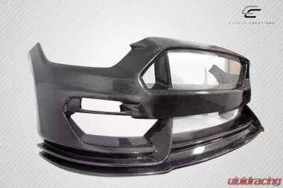 2015-2017 Ford Mustang Carbon Creations GT350 Look Front Bumper - 1 Piece - 115444