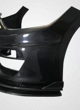2015-2017 Ford Mustang Carbon Creations GT350 Look Front Bumper - 1 Piece                                     - 115444 - Image 7