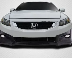 2008-2010 Honda Accord 2DR Carbon Creations HFP V2 Look Front Lip Under Spoiler Air Dam - 1 Piece