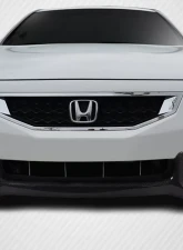 2008-2010 Honda Accord 2DR Carbon Creations HFP V2 Look Front Lip Under Spoiler Air Dam - 1 Piece                                     - 115448 - Image 6