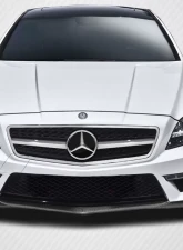 2012-2014 Mercedes CLS63 C218 Carbon Creations L-Sport Front Lip Spoiler - 1 Piece                                     - 115454 - Image 5