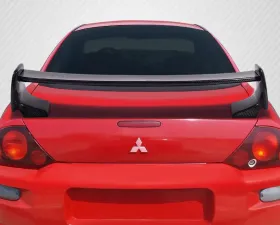 2000-2005 Mitsubishi Eclipse Carbon Creations Shock Wing Trunk Lid Spoiler - 1 Piece