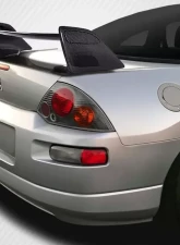 2000-2005 Mitsubishi Eclipse Carbon Creations Shock Wing Trunk Lid Spoiler - 1 Piece                                     - 115455 - Image 2