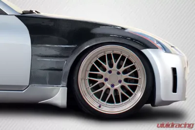 2003-2008 Nissan 350Z Z33 Carbon Creations GT Concept Fenders - 2 Piece - 115456