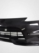 2003-2008 Nissan 350Z Z33 Carbon Creations N4 Front Bumper Cover - 1 Piece                                     - 115458 - Image 4