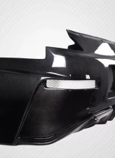 2003-2008 Nissan 350Z Z33 Carbon Creations N4 Rear Bumper Cover - 1 Piece                                     - 115459 - Image 4