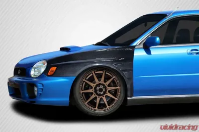 2002-2003 Subaru Impreza WRX STI Carbon Creations GT Concept Fenders - 2 Piece - 115462