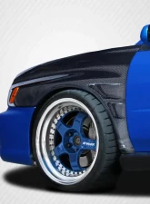 2002-2003 Subaru Impreza WRX STI Carbon Creations GT Concept Fenders - 2 Piece                                     - 115462 - Image 2