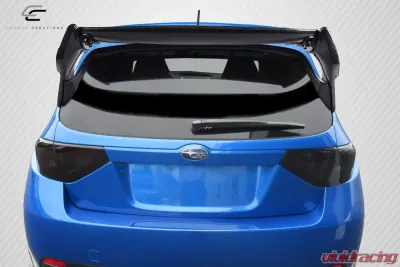 2008-2011 Subaru Impreza 5DR 2008-2014 Subaru WRX STI 5DR Carbon Creations VR-S Wing Trunk Lid Spoiler - 4 Piece - 115464
