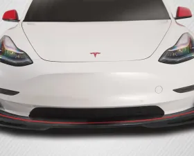 2018-2023 Tesla Model 3 Carbon Creations GT Concept Front Lip - 1 Piece