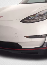 2018-2023 Tesla Model 3 Carbon Creations GT Concept Front Lip - 1 Piece                                     - 115466 - Image 2