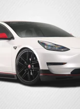2018-2023 Tesla Model 3 Carbon Creations GT Concept Front Lip - 1 Piece                                     - 115466 - Image 3