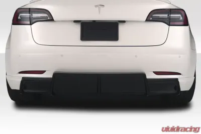 2018-2023 Tesla Model 3 Duraflex GT Concept Rear Diffuser - 1 Piece - 115467