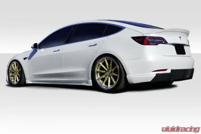 2018-2023 Tesla Model 3 Duraflex GT Concept Rear Diffuser - 1 Piece - 115467