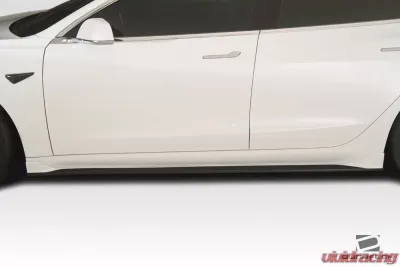 2018-2023 Tesla Model 3 Duraflex GT Concept Side Skirt Rocker Panels - 2 Piece - 115469
