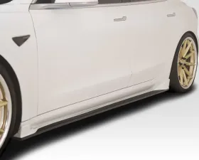 2018-2023 Tesla Model 3 Duraflex GT Concept Side Skirt Rocker Panels - 2 Piece