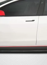 2018-2023 Tesla Model 3 Carbon Creations GT Concept Side Skirt Rocker Panels - 2 Piece                                     - 115470 - Image 3