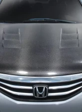 2008-2012 Honda Accord 4DR Carbon Creations TS-1 Hood - 1 Piece                                     - 115478 - Image 9