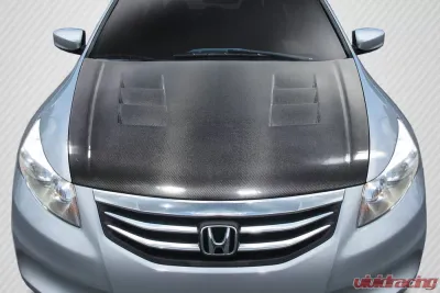 2008-2012 Honda Accord 4DR Carbon Creations TS-1 Hood - 1 Piece - 115478