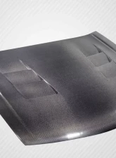 2008-2012 Honda Accord 4DR Carbon Creations TS-1 Hood - 1 Piece                                     - 115478 - Image 3