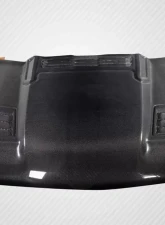 2019-2023 Dodge Ram Carbon Creations Rebel Mopar Look Hood - 1 Piece                                     - 115480 - Image 2