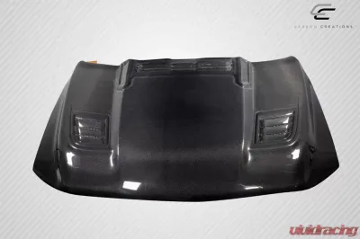 2019-2023 Dodge Ram Carbon Creations Rebel Mopar Look Hood - 1 Piece - 115480