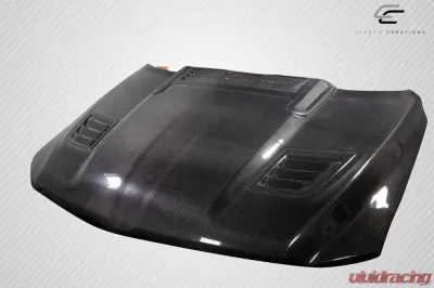 2019-2023 Dodge Ram Carbon Creations Rebel Mopar Look Hood - 1 Piece - 115480