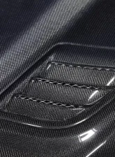 2019-2023 Dodge Ram Carbon Creations Rebel Mopar Look Hood - 1 Piece                                     - 115480 - Image 6