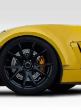 2005-2013 Chevrolet Corvette C6 Duraflex D Sport Front Fender Flares - 2 Piece                                     - 115494 - Image 2
