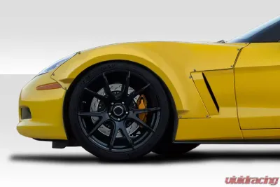 2005-2013 Chevrolet Corvette C6 Duraflex D Sport Front Fender Flares - 2 Piece - 115494