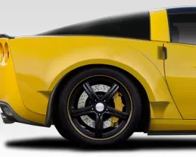2005-2013 Chevrolet Corvette C6 Duraflex D Sport Rear Fender Flares - 2 Piece