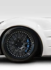 2005-2013 Chevrolet Corvette C6 Duraflex ZR2 Front Fenders - 2 Piece                                     - 115498 - Image 7