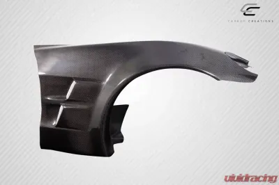 2005-2013 Chevrolet Corvette C6 Carbon Creations ZR2 Front Fenders - 2 Piece - 115499