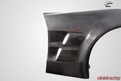 2005-2013 Chevrolet Corvette C6 Carbon Creations ZR2 Front Fenders - 2 Piece - 115499