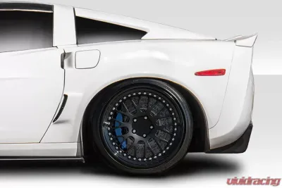 2005-2013 Chevrolet Corvette C6 Duraflex ZR2 Rear Fenders - 2 Piece - 115500
