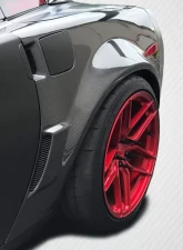 2005-2013 Chevrolet Corvette C6 Carbon Creations ZR2 Rear Fenders - 2 Piece                                     - 115501 - Image 11