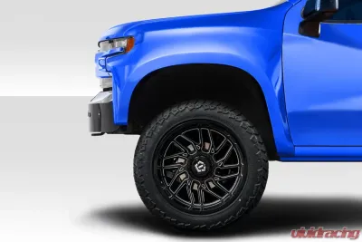 2019-2023 Chevrolet Silverado Duraflex 3.5" Buldge Front Fenders - 2 Piece - 115502