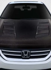 2013-2015 Honda Accord 4DR Carbon Creations AMS Hood - 1 Piece                                     - 115505 - Image 7