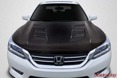 2013-2015 Honda Accord 4DR Carbon Creations AMS Hood - 1 Piece - 115505