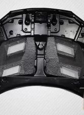 2013-2015 Honda Accord 4DR Carbon Creations AMS Hood - 1 Piece                                     - 115505 - Image 7