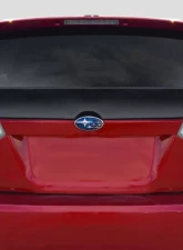 2008-2011 Subaru Impreza HB 2008-2014 WRX STI HB Duraflex MSR Rear Middle Wing Spoiler - 1 Piece                                     - 115508 - Image 2