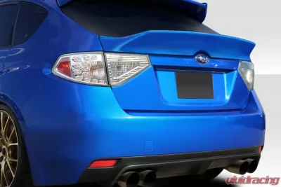 2008-2011 Subaru Impreza HB 2008-2014 WRX STI HB Duraflex MSR Rear Middle Wing Spoiler - 1 Piece - 115508