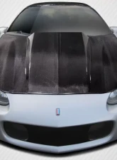 1998-2002 Chevrolet Camaro Carbon Creations Cowl Hood - 1 Piece                                     - 115519 - Image 4