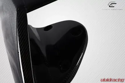 2011-2015 Chevrolet Cruze Carbon Creations QTM Wing Spoiler - 3 Piece - 115521