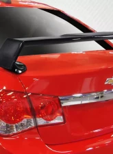 2011-2015 Chevrolet Cruze Carbon Creations QTM Wing Spoiler - 3 Piece                                     - 115521 - Image 7