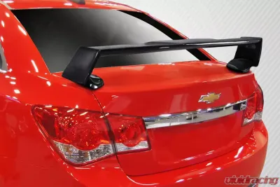 2011-2015 Chevrolet Cruze Carbon Creations QTM Wing Spoiler - 3 Piece - 115521